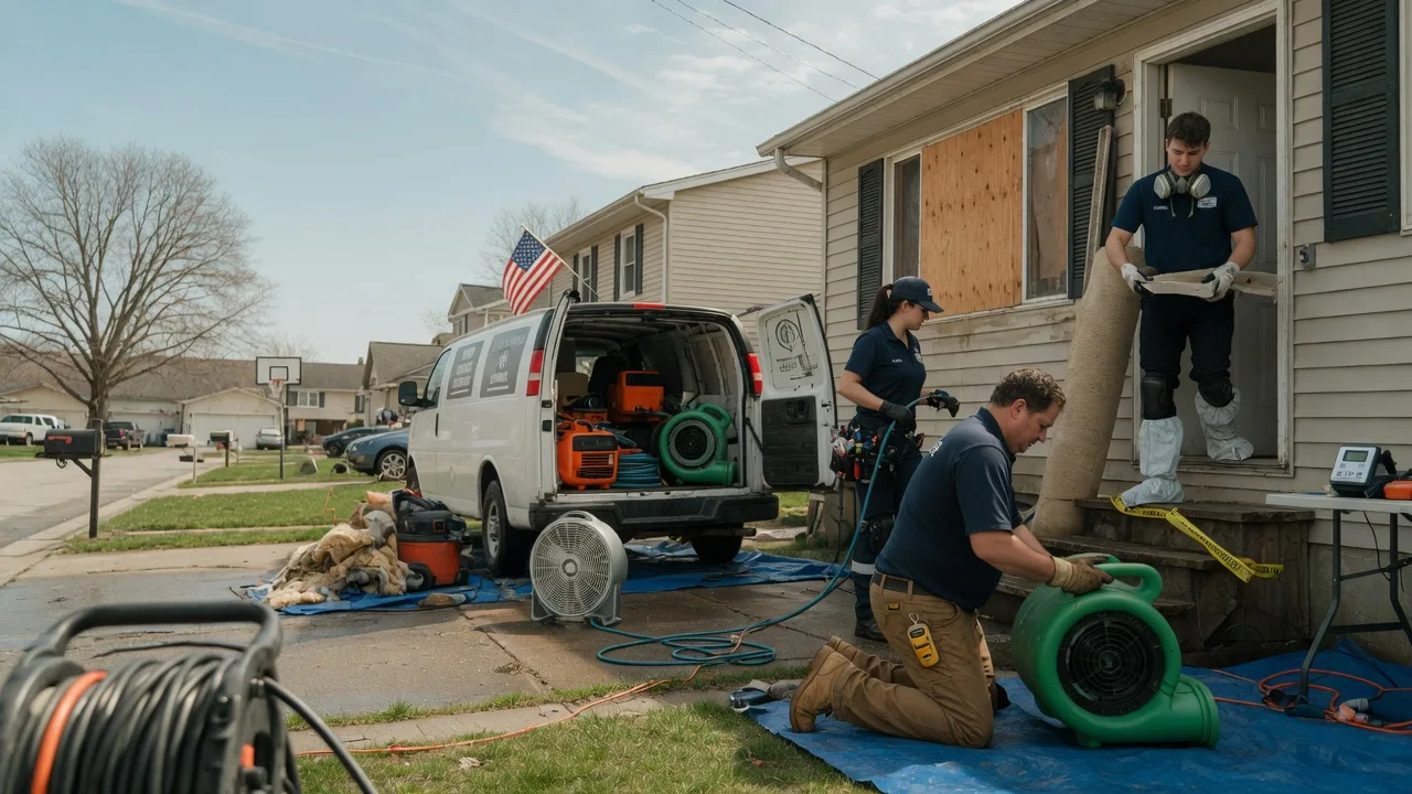 Water Damage Restoration in Veblen, SD near me
